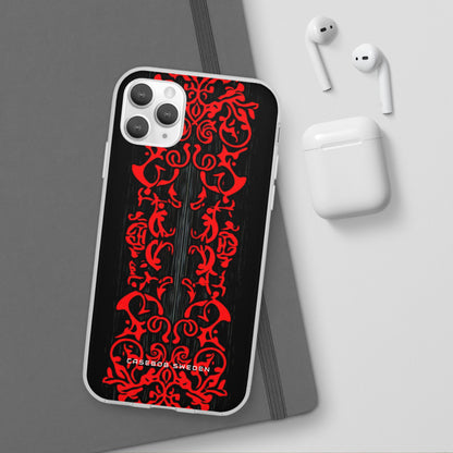 Gothic Crimson Symmetry iPhone 11 - Flexi Phone Case