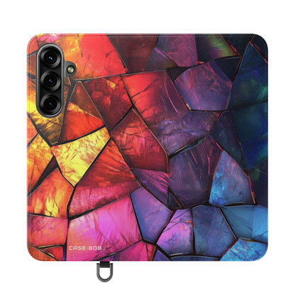Crimson Shard - Samsung S25+ Case - Wallet