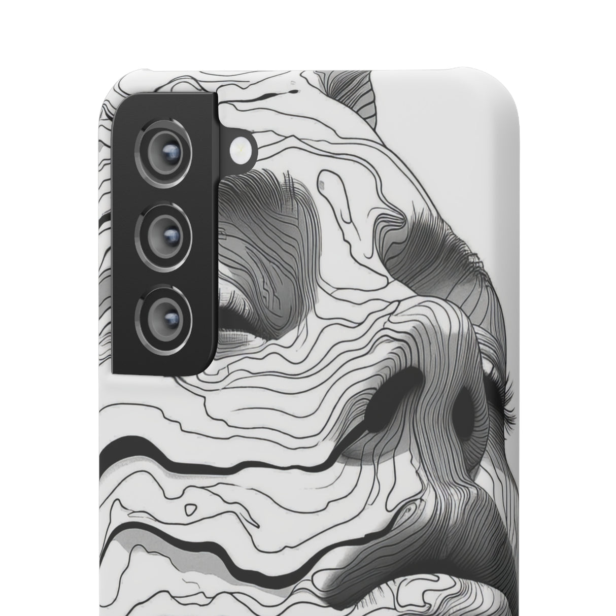 Topographic Serenity | Slim Phone Case for Samsung