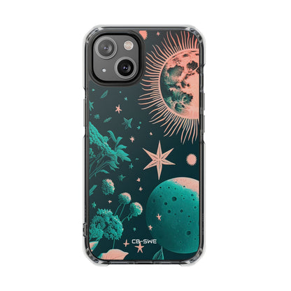 Celestial Botanical Night iPhone Case - Impact