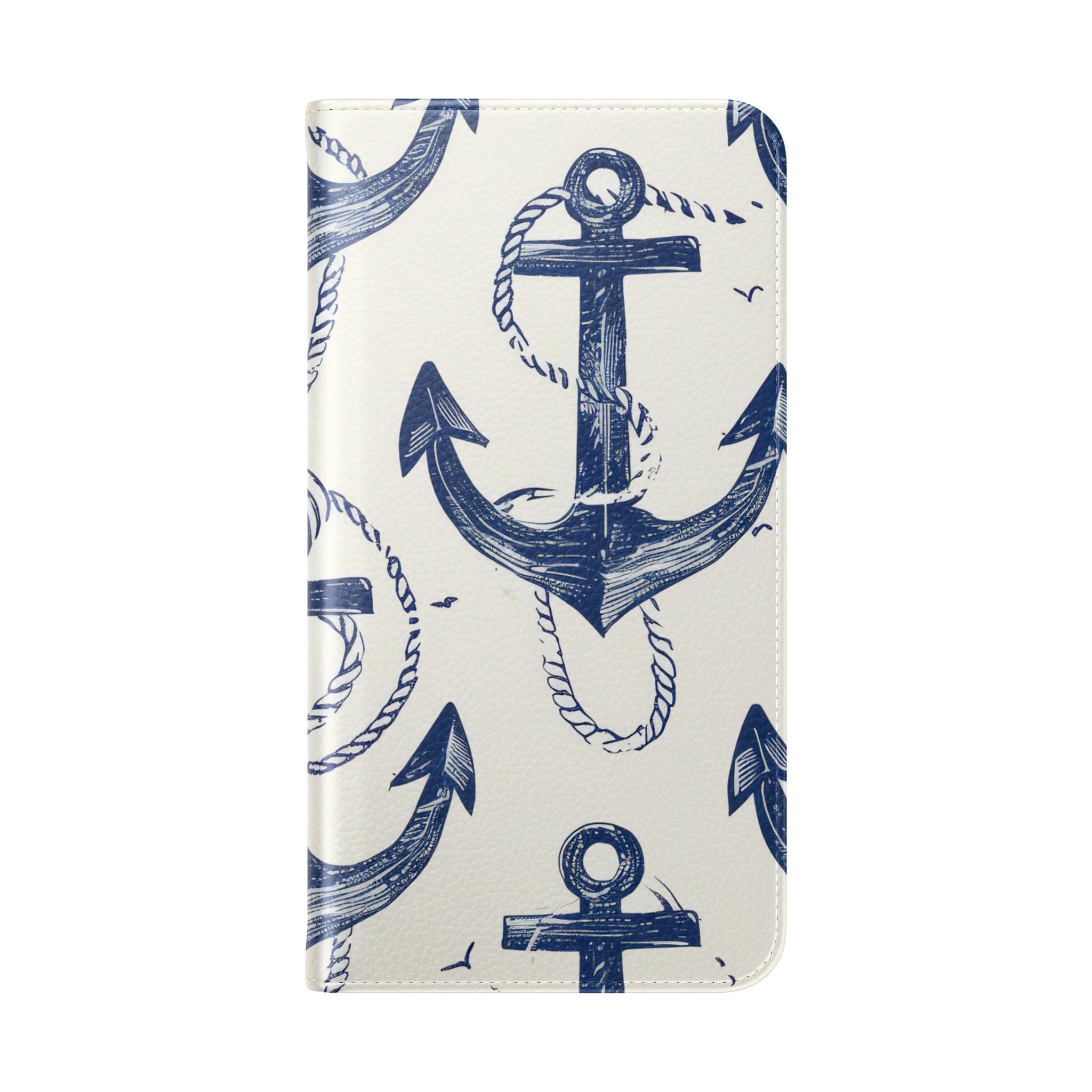 Blue Anchor Breeze - Samsung S23+ Case - Wallet