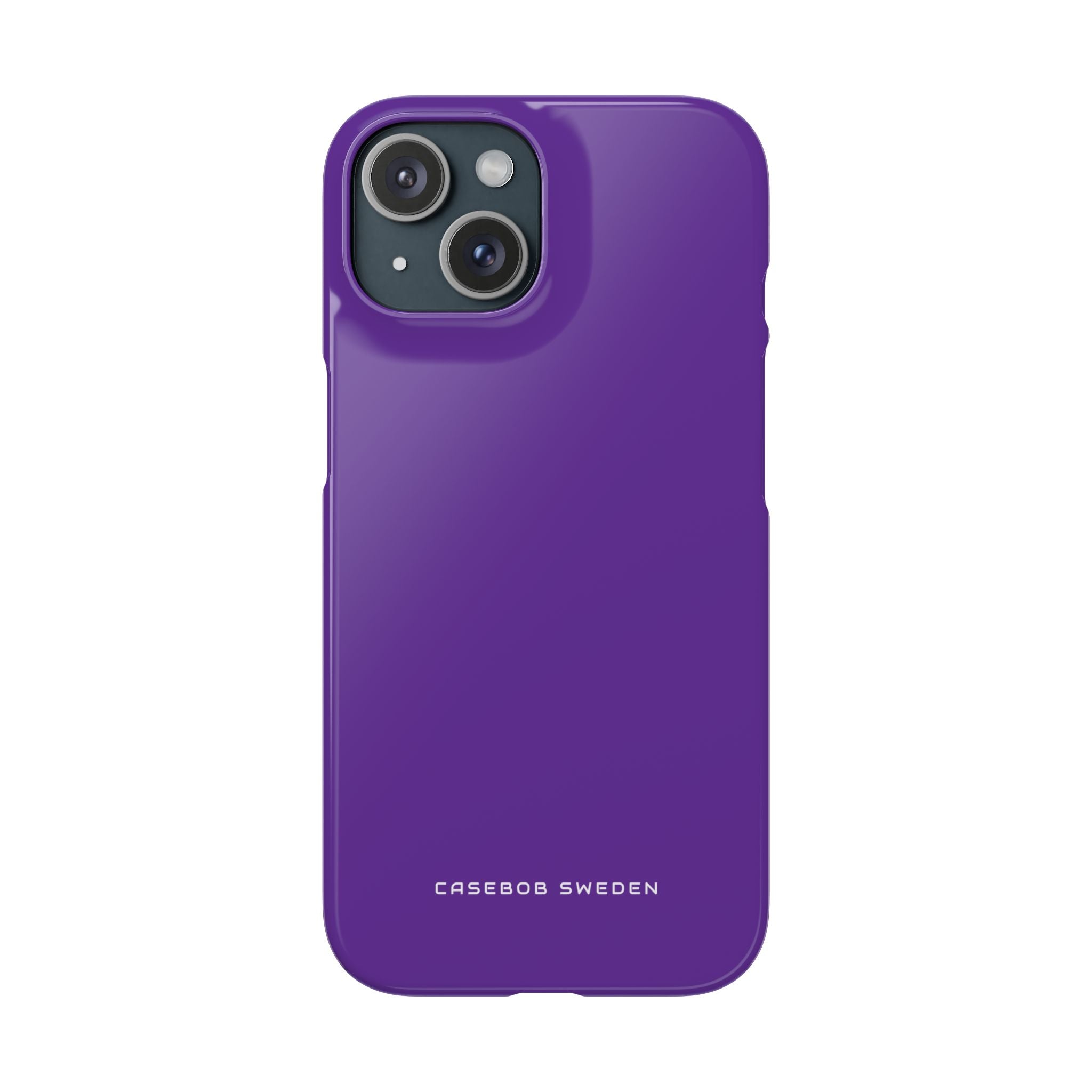 Mystic Purple Aesthetic iPhone 15 - Slim Phone Case