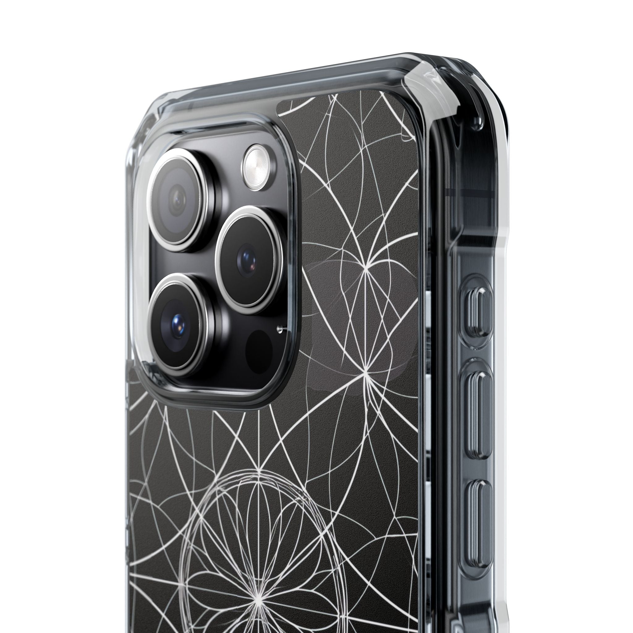 Symmetric Line Bloom iPhone 15 - Impact Clear+