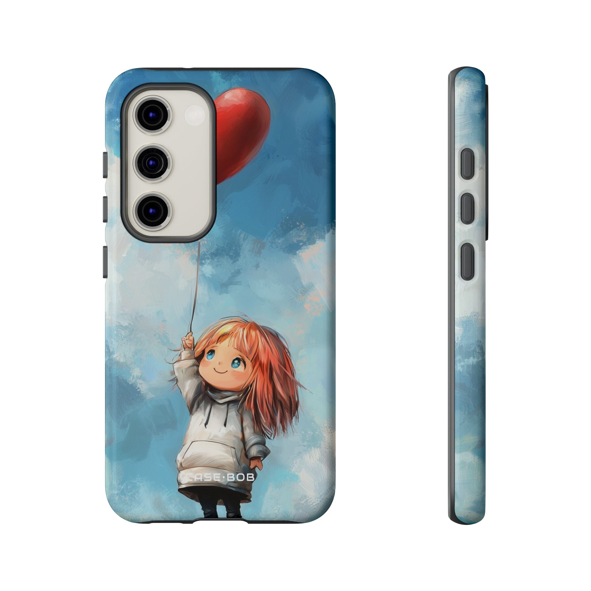 Heart Balloon Whimsy Samsung S23 Case - Tough