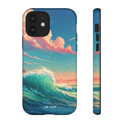 Waves Embrace Sunlight - iPhone Case