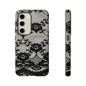 Lilrunge Gothic Flower - Protective Phone Case