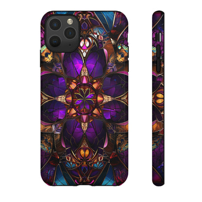 Stained Glass Gothic - Protective Phone Case