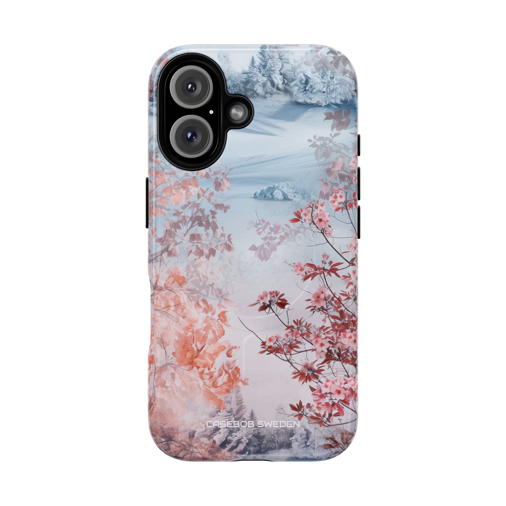 Floral Serenity Case - Tough + MagSafe® iPhone 16 Phone Case