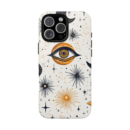 Celestial Eye Glows - iPhone Case