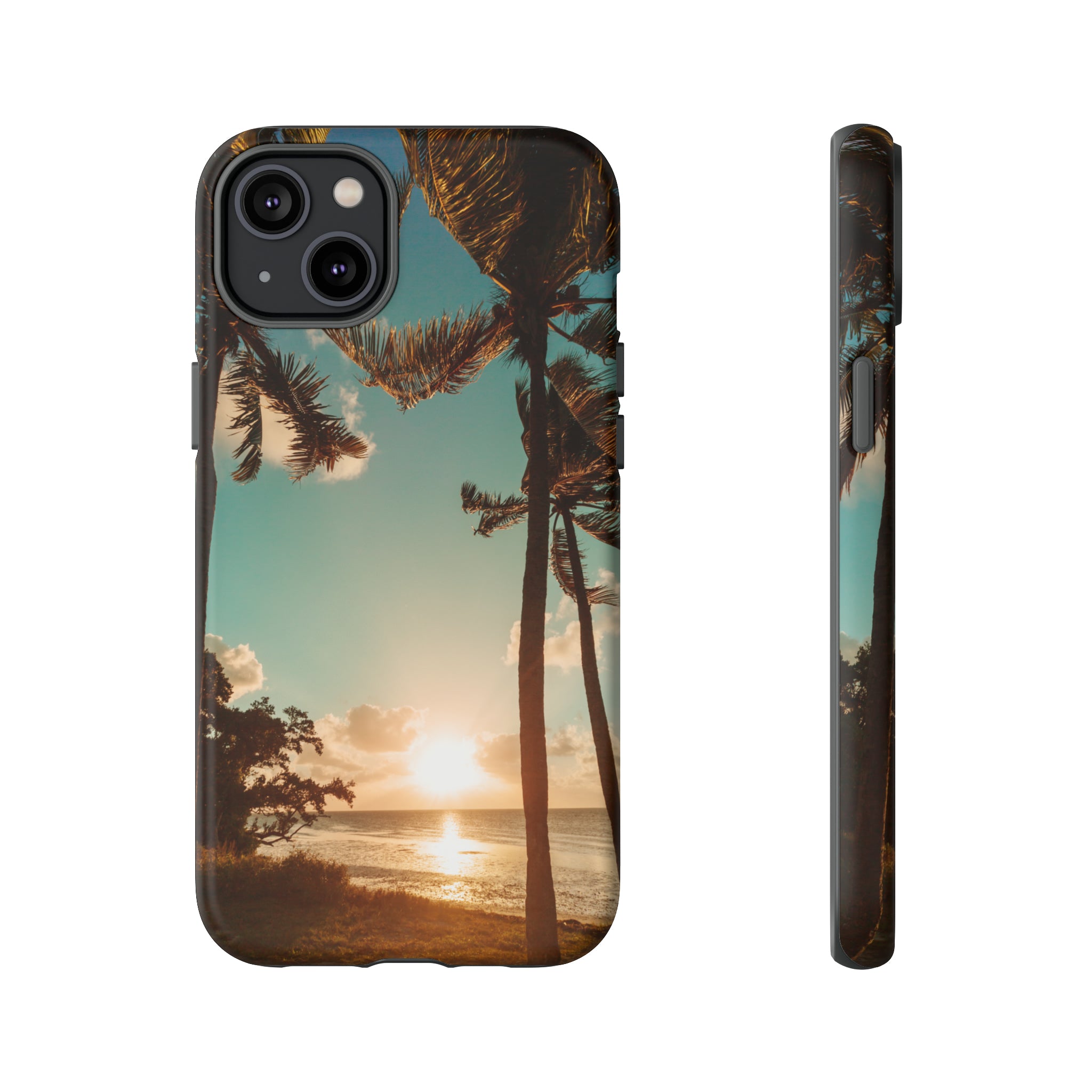 Sundown Palmtrees - Protective Phone Case