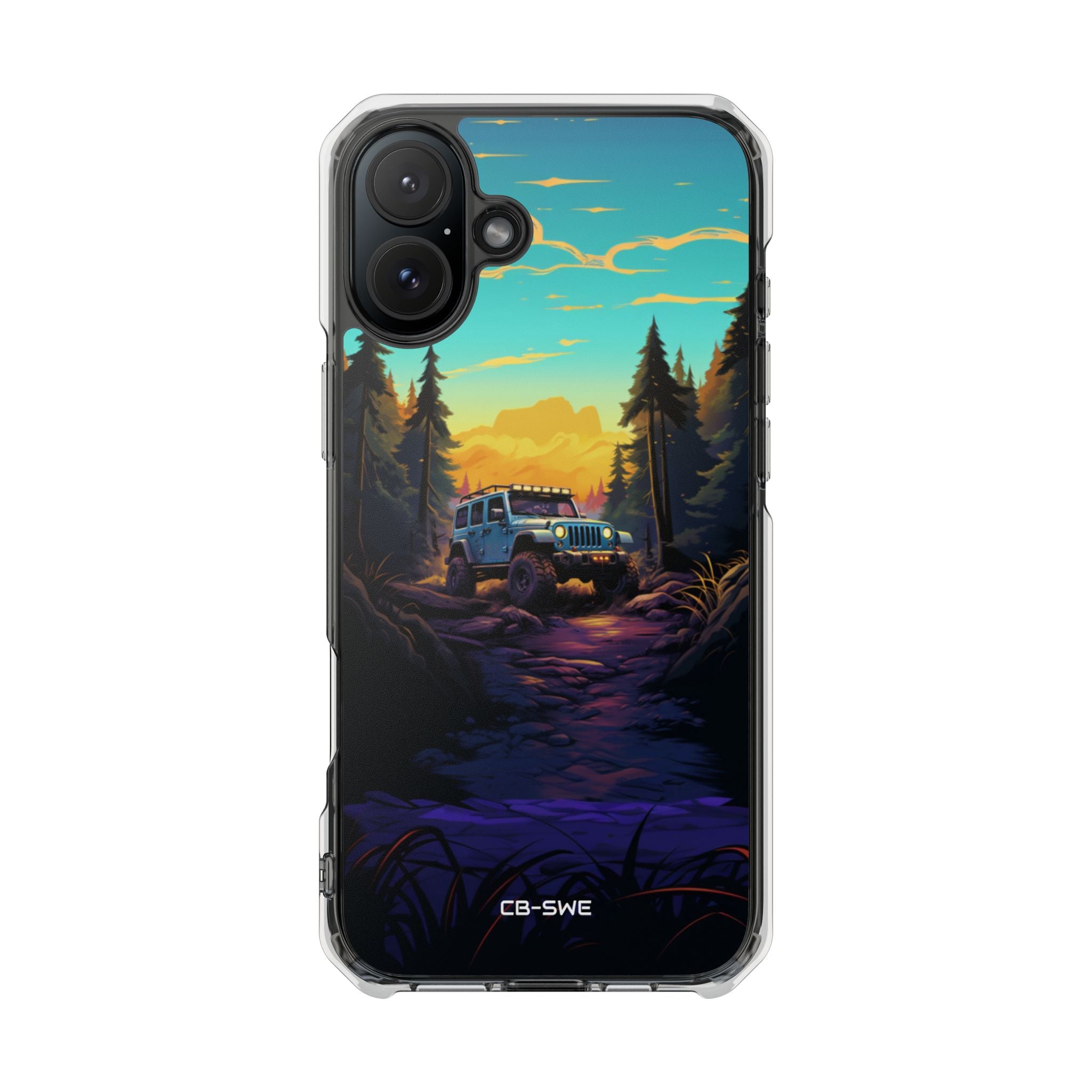 Sunset Adventure Trail iPhone Case - Impact