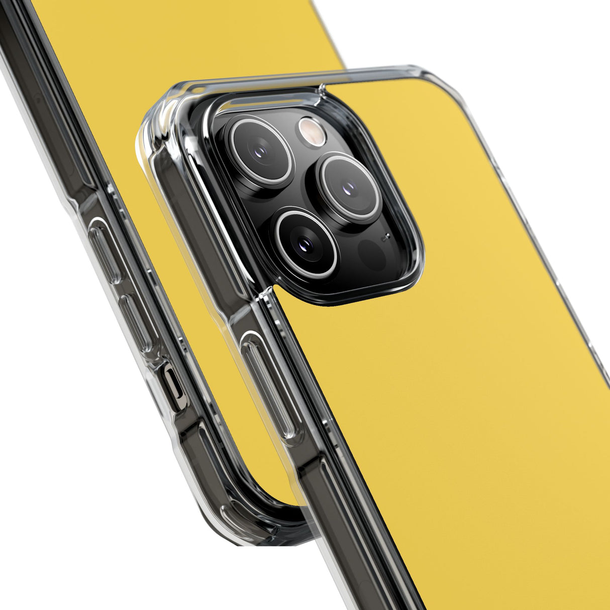 Mustard Yellow | Phone Case for iPhone (Clear Impact Case - Magnetic)