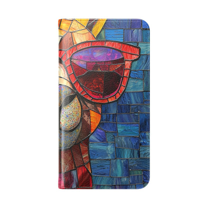 Sunglass Llama Mosaic - Samsung S23+ Case - Wallet