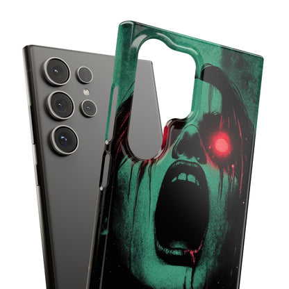 Haunting Glow of Gothic Eyes Samsung S24 - Slim Phone Case