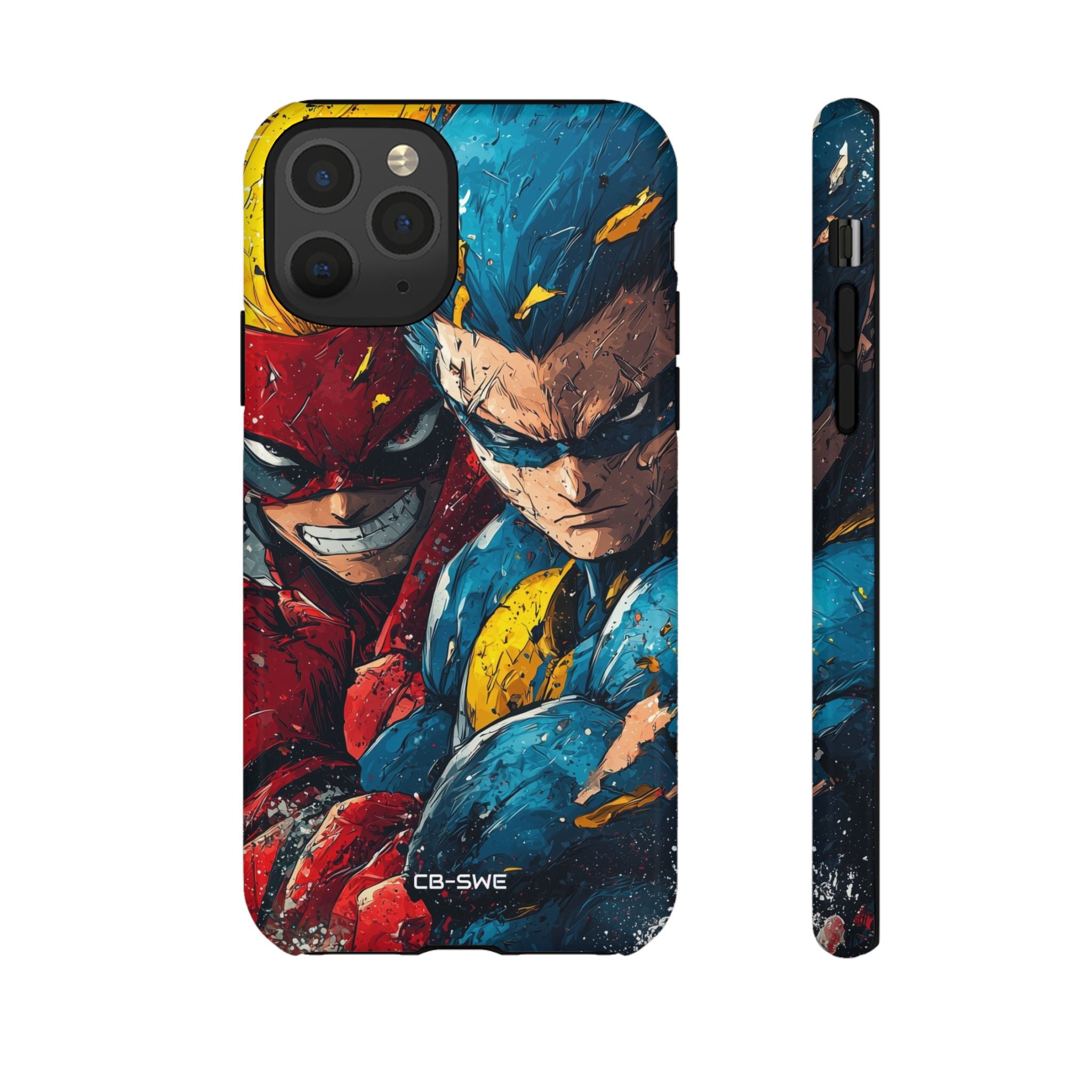 Fierce Faces Clash - iPhone Case