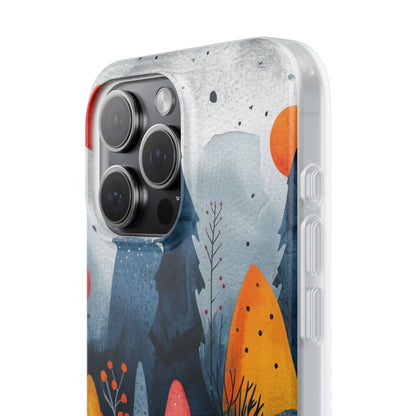 Whimsical Nature - Flexi iPhone 15 Phone Case