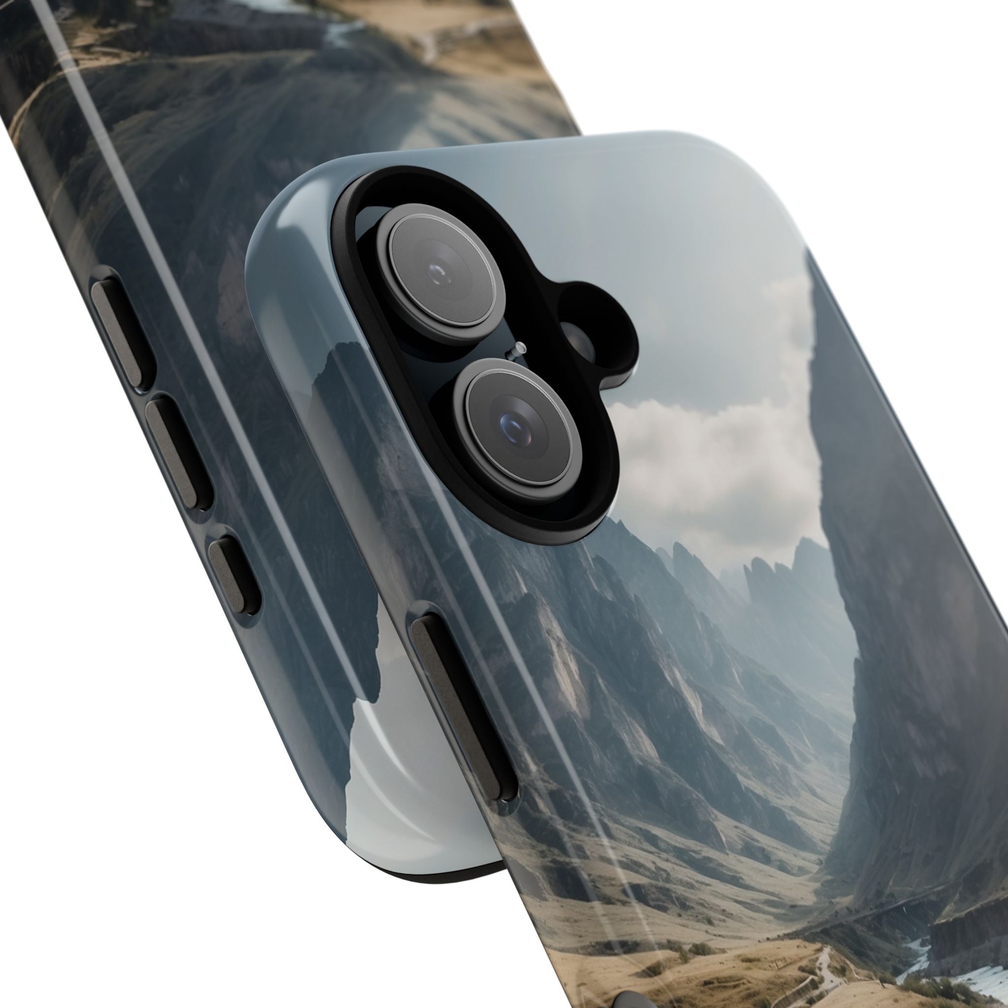 Mountain Peaks Arise - iPhone Case
