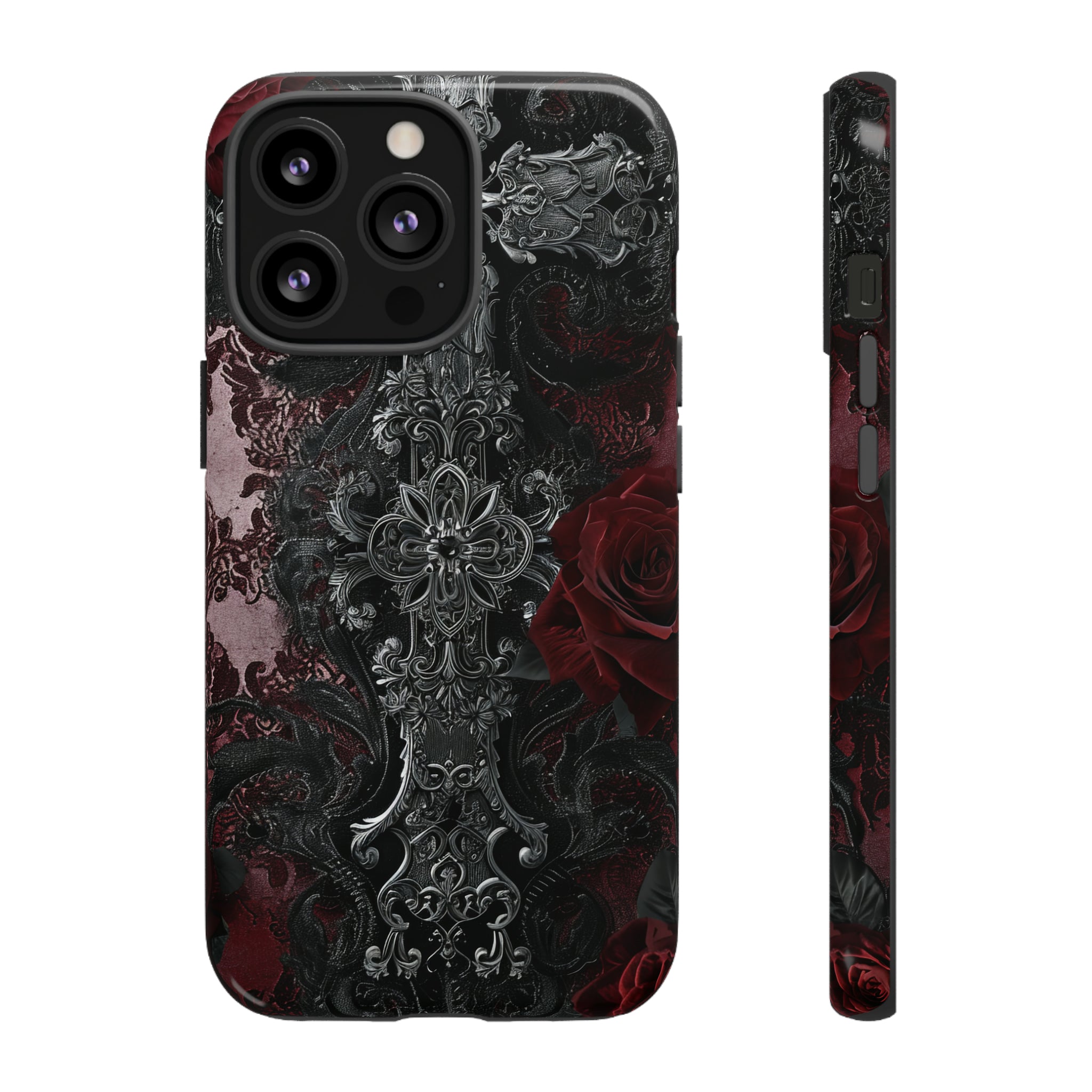 Lace and Velvet Gothic - Protective Phone Case