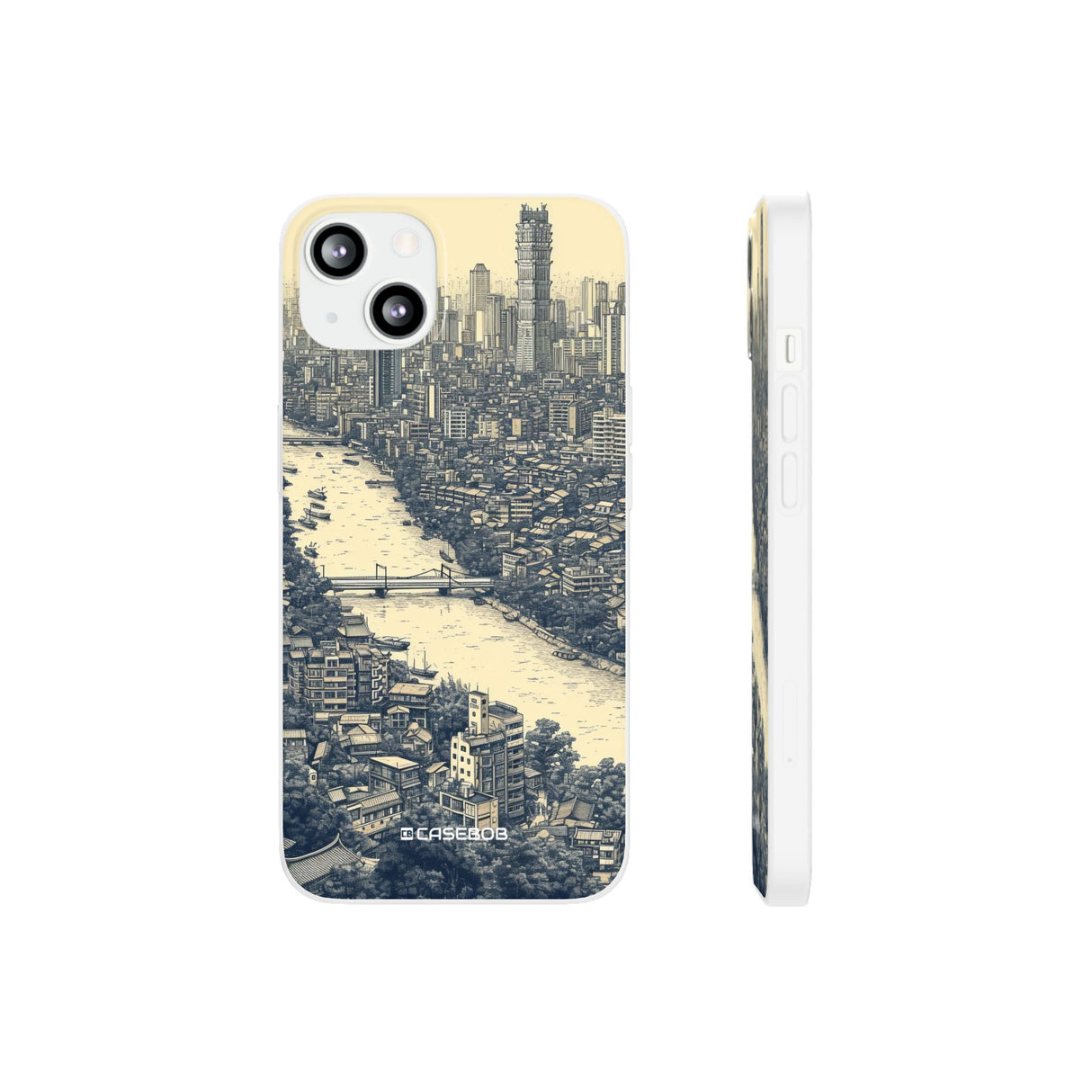 Nostalgic Metropolis | Flexible Phone Case for iPhone