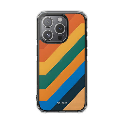 Vibrant Geometric Harmony iPhone Case - Impact