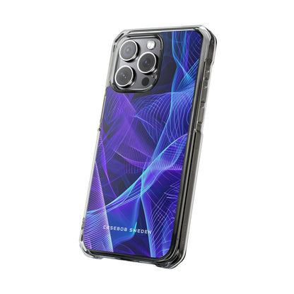 Gradient Flowscape iPhone 15 - Clear Impact Phone Case