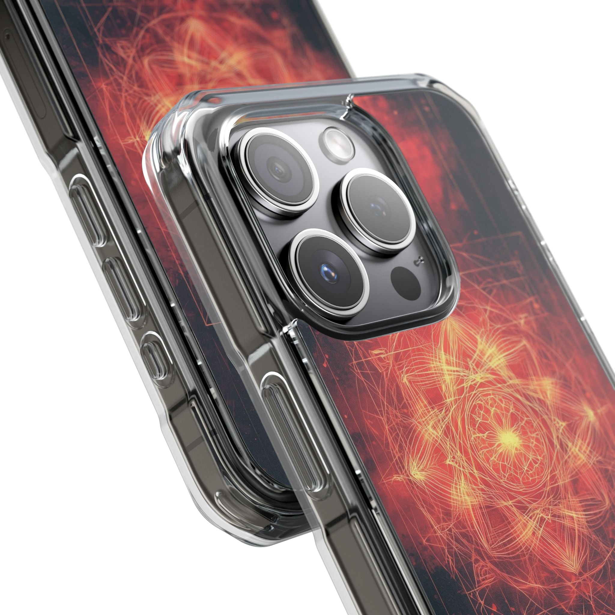 Flames Embrace Sky iPhone Case - Impact
