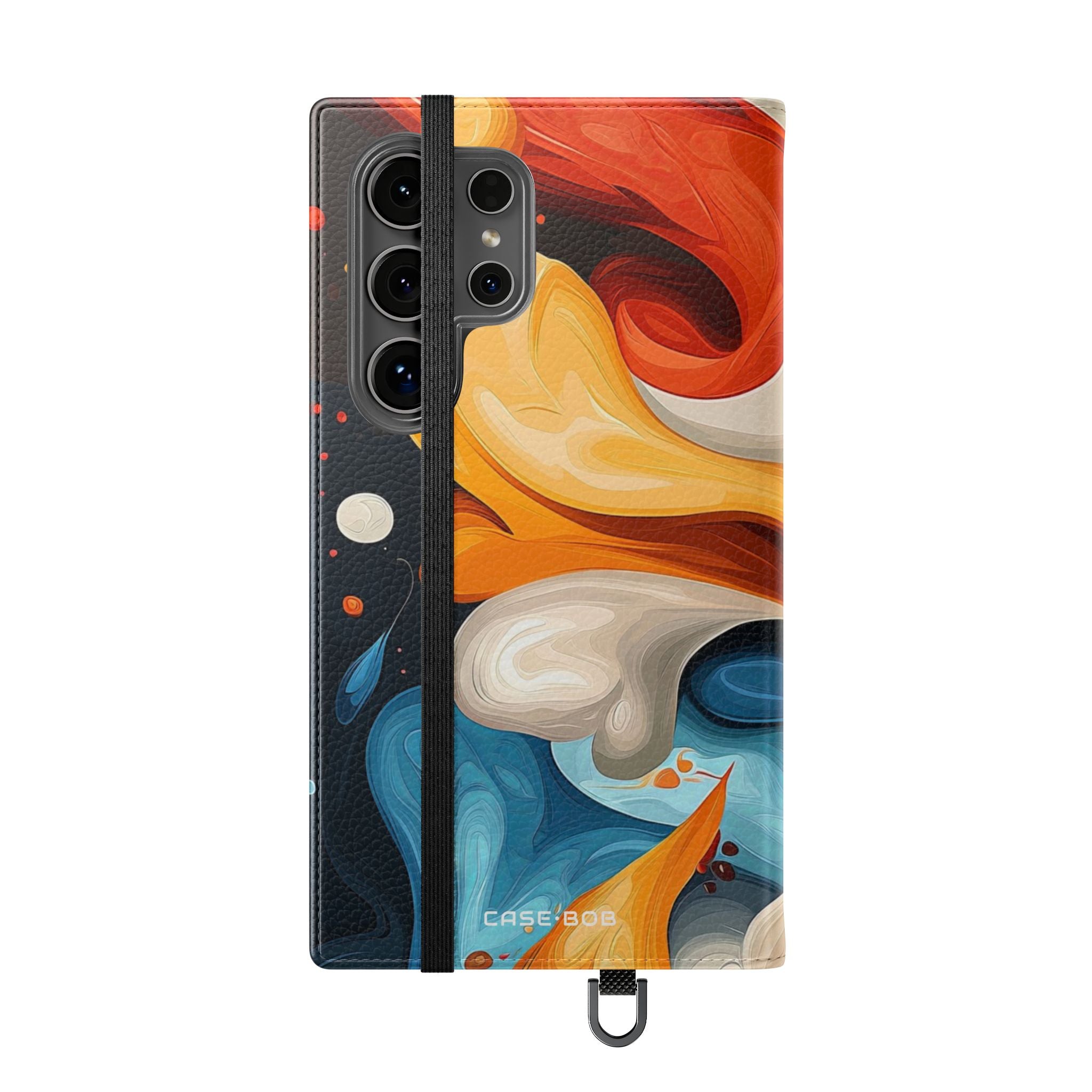 Fiery Swirl - Samsung S24 Ultra Case - Wallet