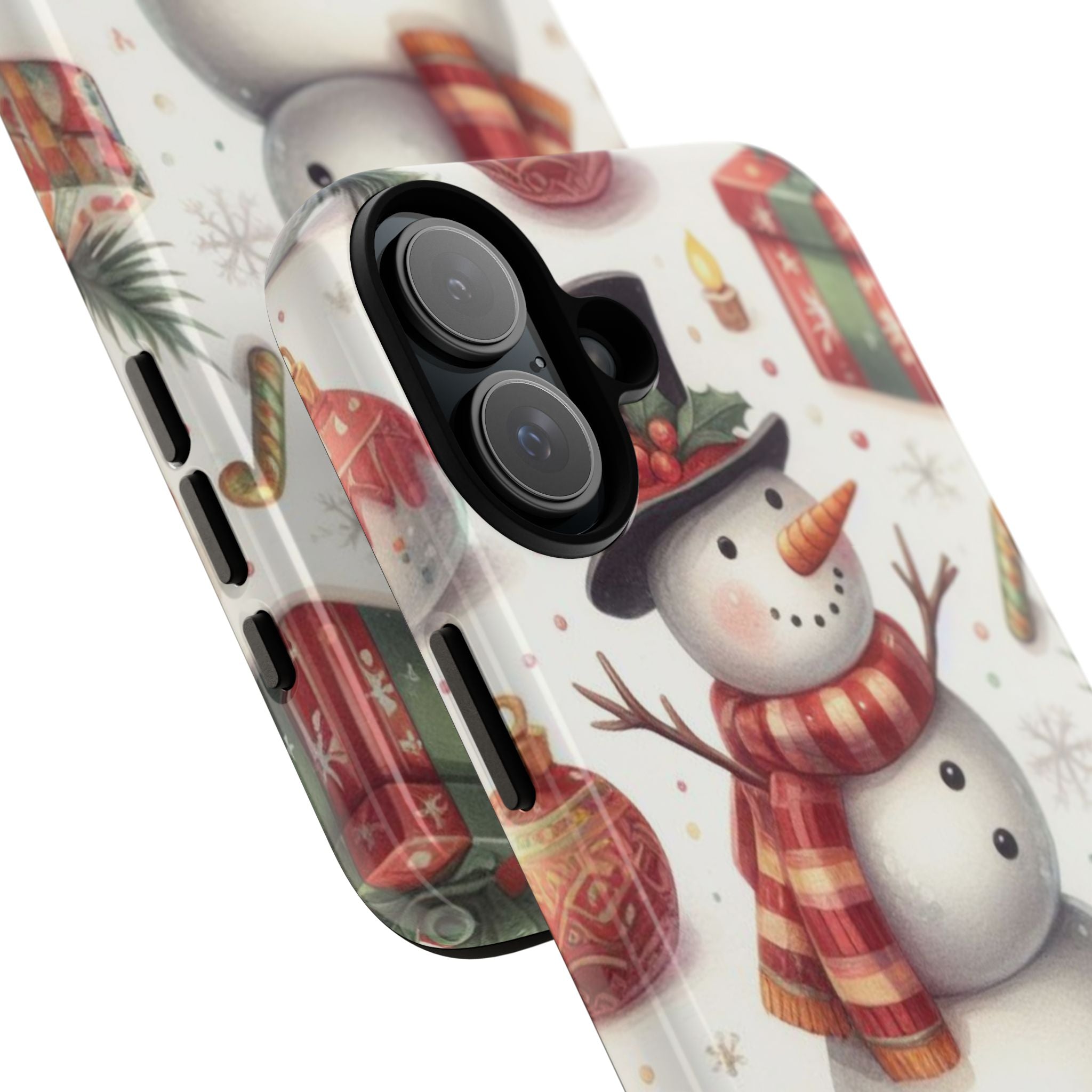 Snowman Welcomes Joy - iPhone Case
