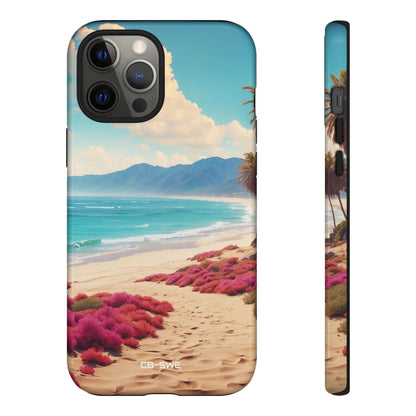 Footprints Trace Sand - iPhone Case