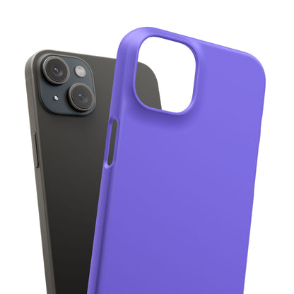 Medium Slate Blue iPhone 15 - Slim Phone Case