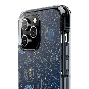 Cosmic Whimsy – Handyhülle für iPhone (Clear Impact – Magnetisch)