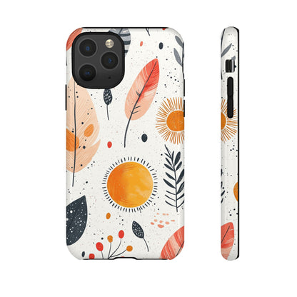 Sunlight Kisses Leaves - iPhone Case