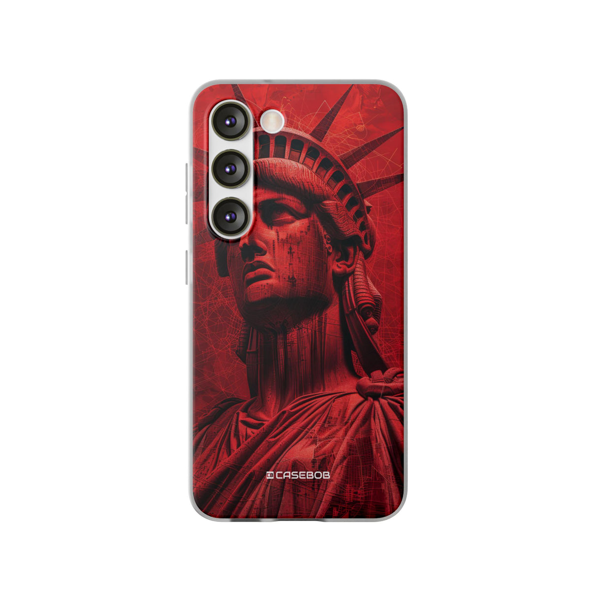 Red Liberty Revolution | Flexible Phone Case for Samsung Galaxy