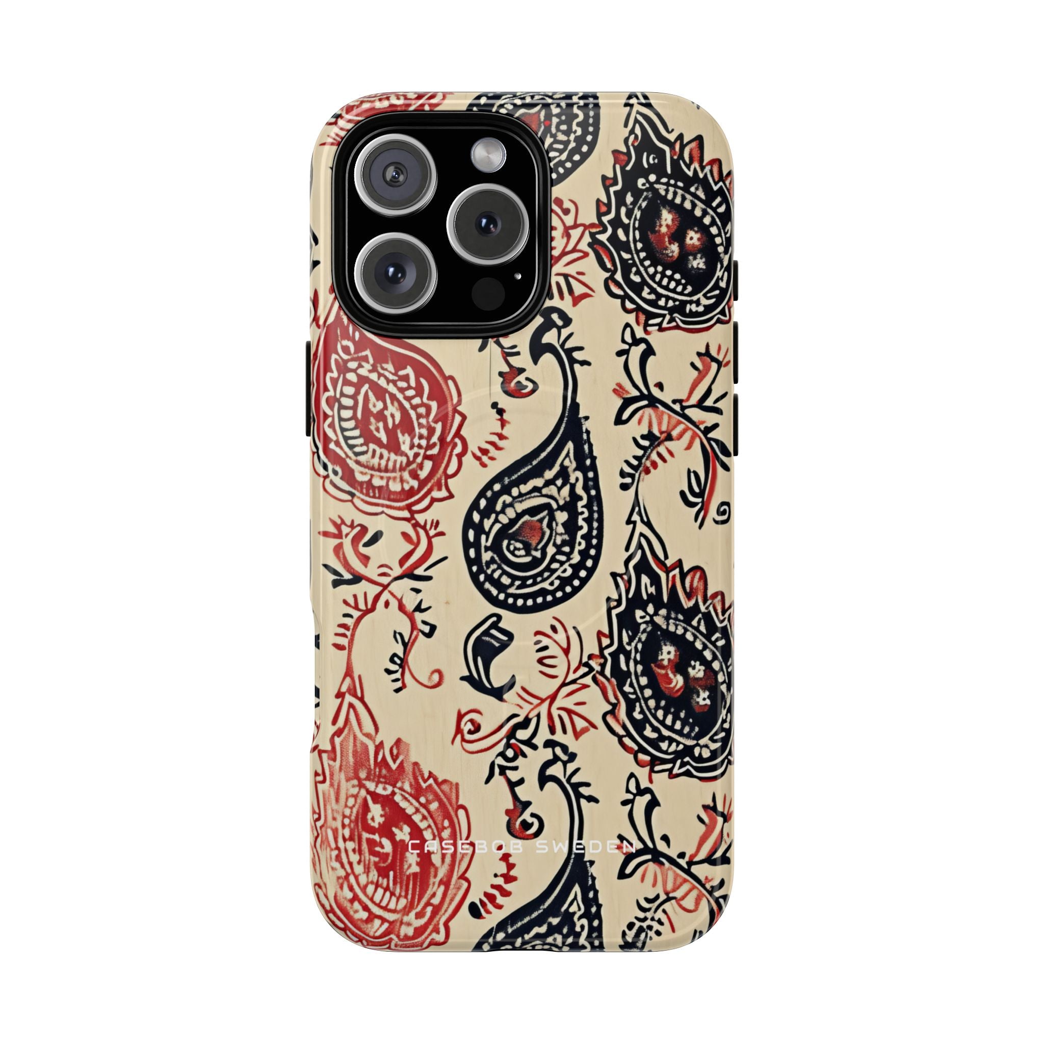 Vintage Paisley Elegance iPhone 16 | Tough+ Phone Case