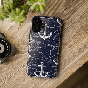 Nautical Adventure: Vintage Line Art - for iPhone 16