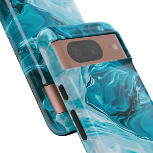 Turquoise Pantone  | Phone Case for Google Pixel (Protective Case)