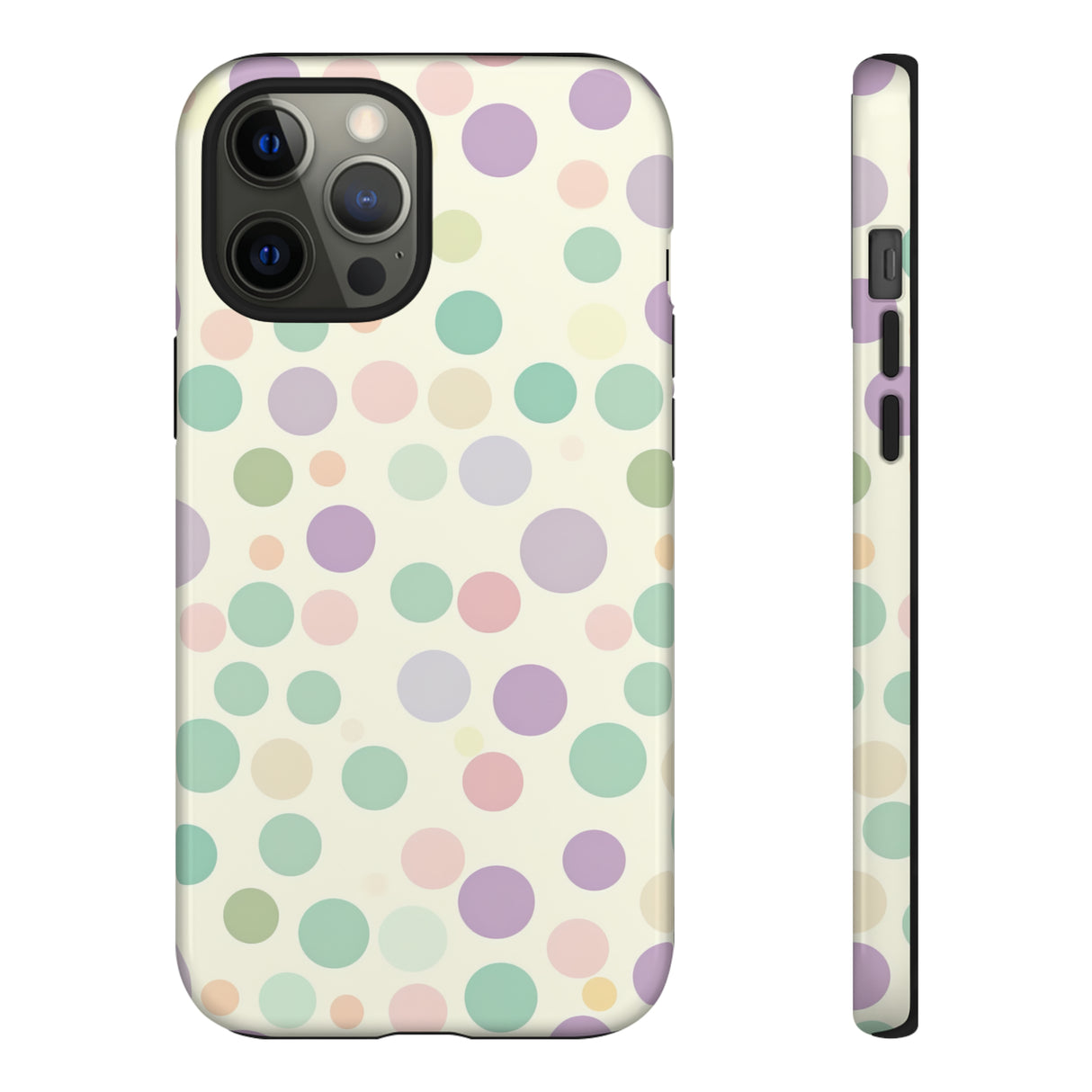 Polka Dot Pastel Harmony - Schutzhülle fürs Handy