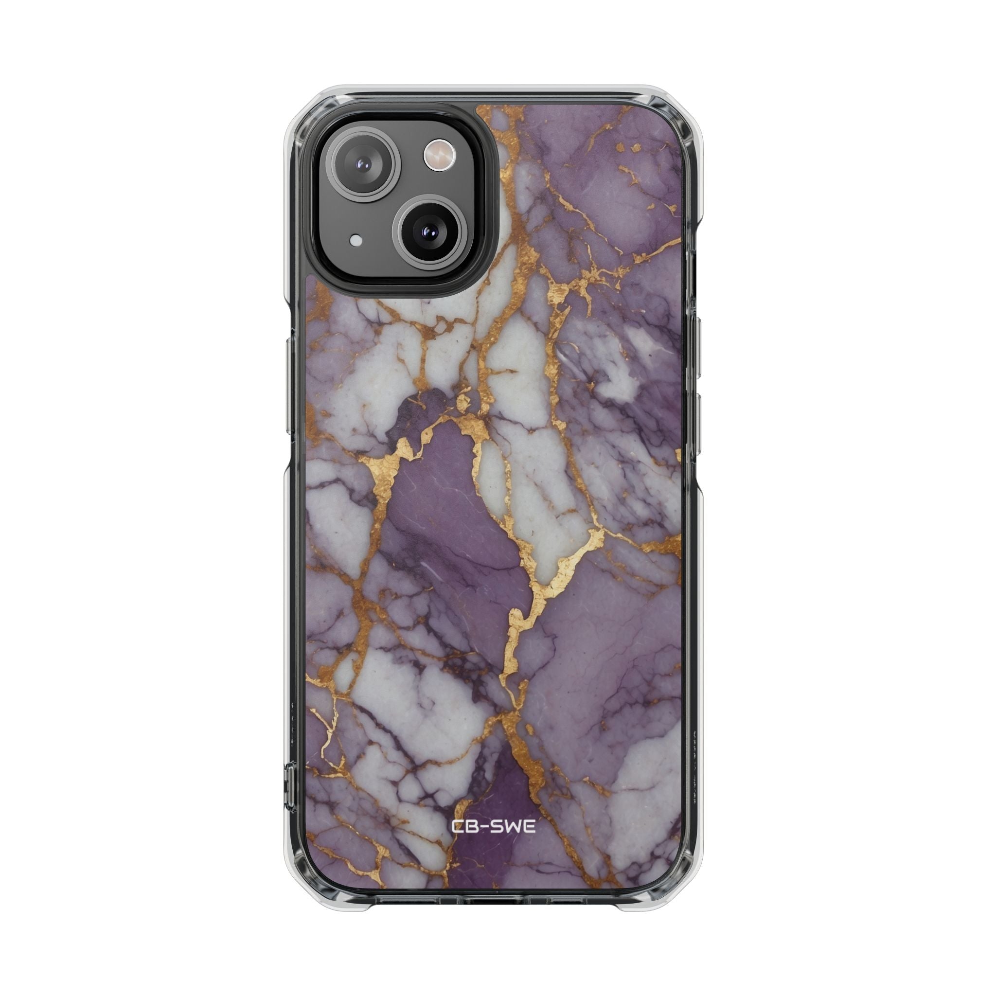 Lavender Veins Flow iPhone Case - Impact