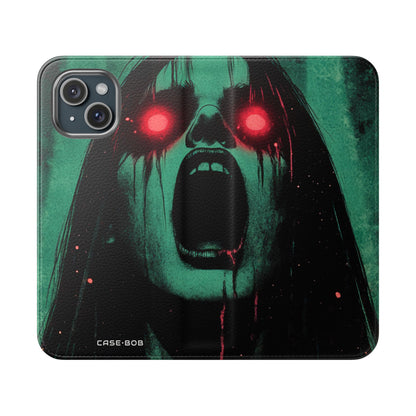 Screaming Glow - iPhone 15 Case - Wallet