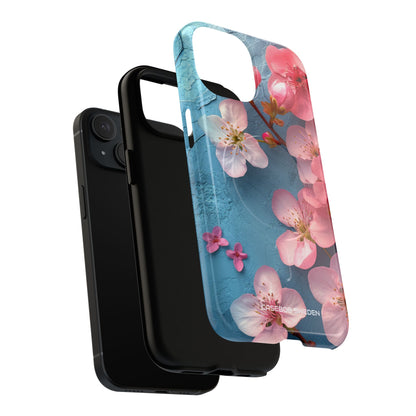 Blossom Serenity Case - Tough + MagSafe® iPhone 15 Phone Case