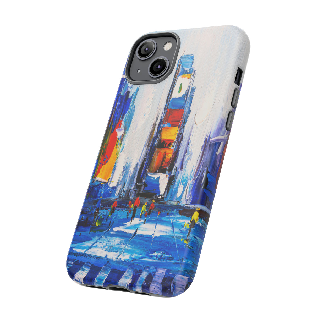 Oil Painting - City View of New York - Protective Phone Case