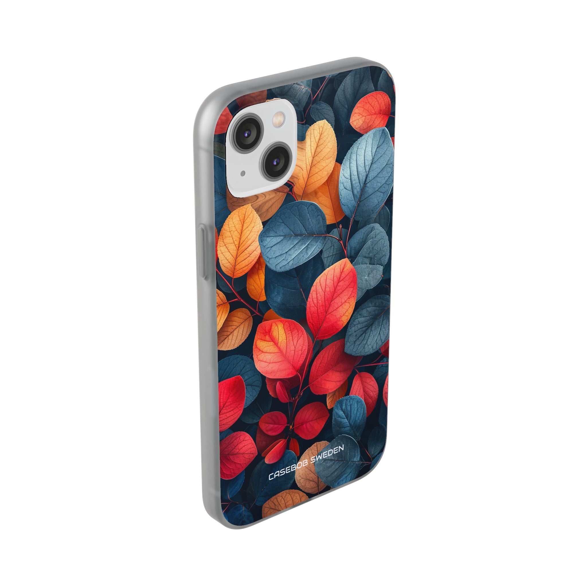 Vibrant Nature Leaves - Flexi iPhone 14 Phone Case