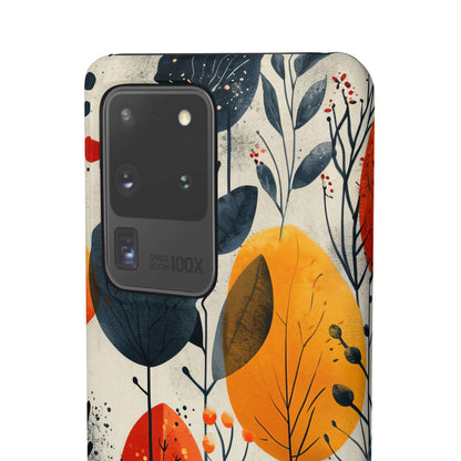 Vibrant Leaf Harmony Samsung S20 - Slim Phone Case