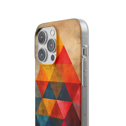 Geometric Energy - Flexi iPhone 14 Phone Case