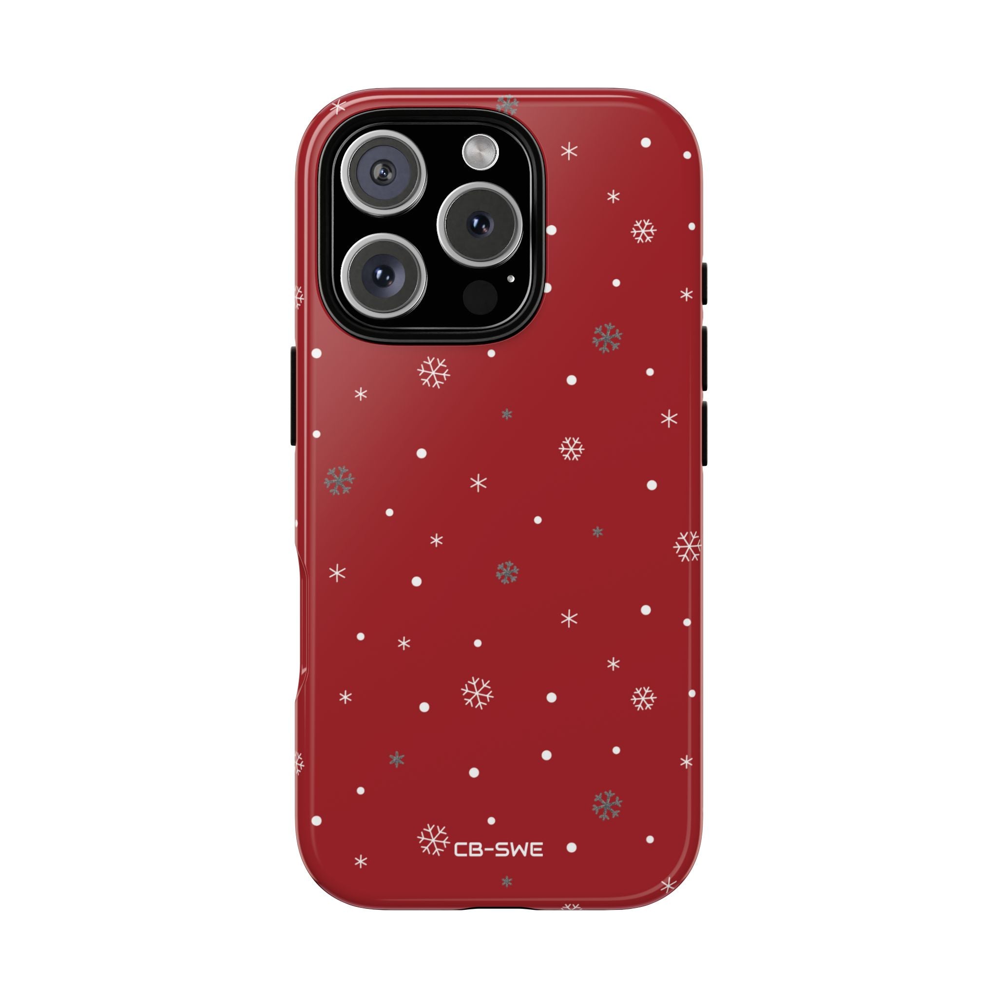 Snowflakes Dance Cheerfully - iPhone Case