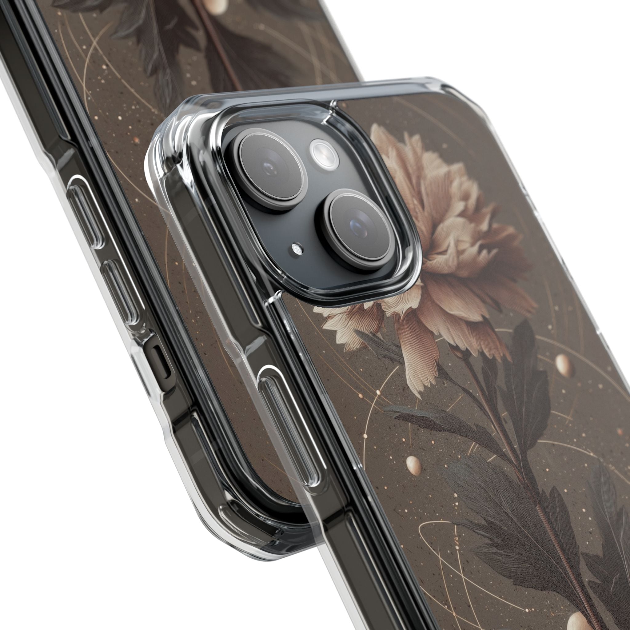 Celestial Flower Embrace iPhone Case - Impact