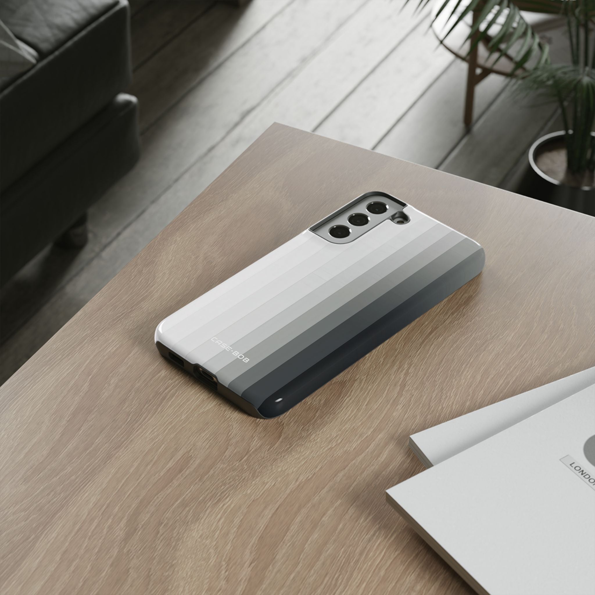 Gradient Bands Samsung S22 Plus Case - Tough