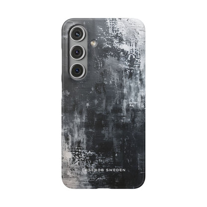 Textured Monochrome Blossom Samsung S24 - Slim Phone Case