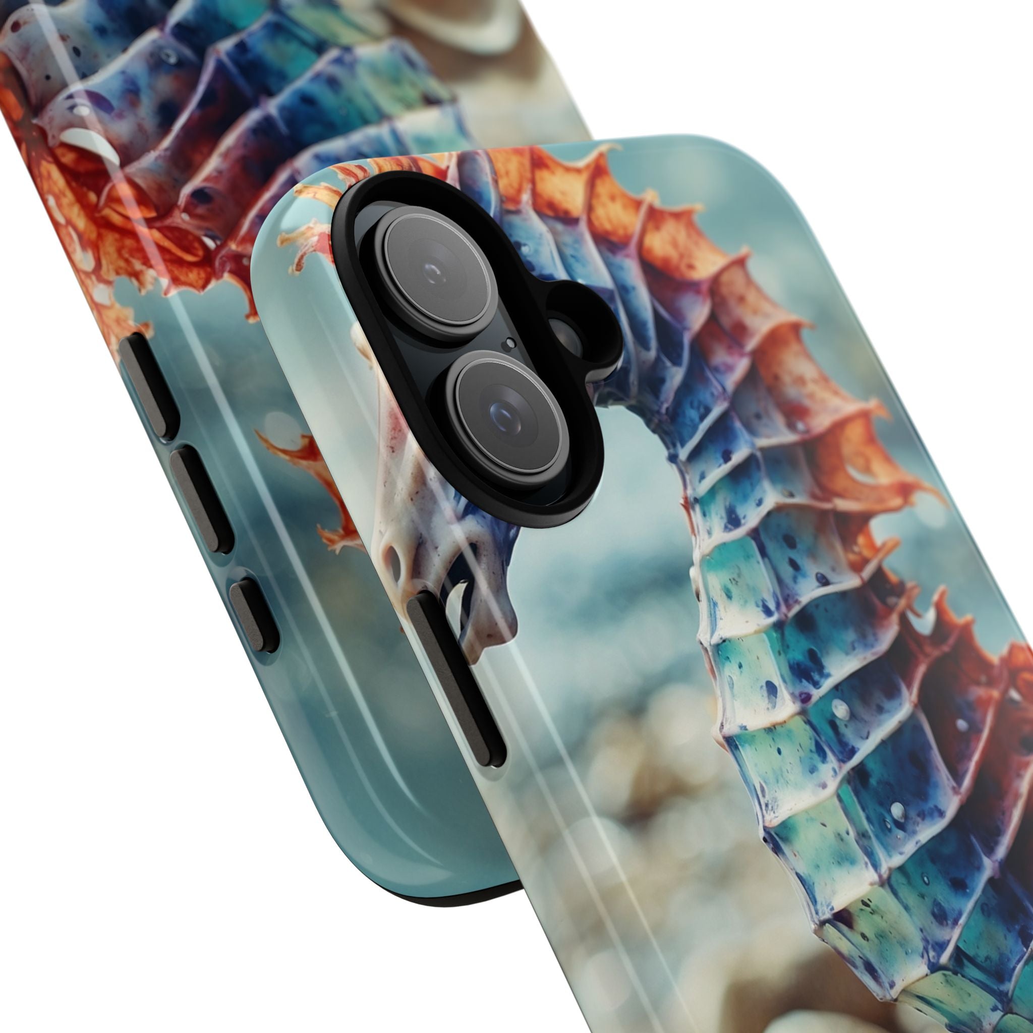 Seahorse Dances Freely - iPhone Case