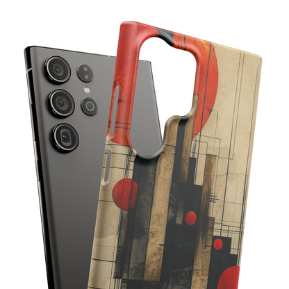 Vintage Geometric Harmony Samsung S23 - Slim Phone Case